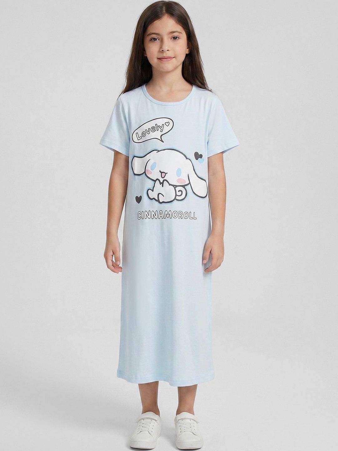 R&B Girls Printed Nightdress-picture-41