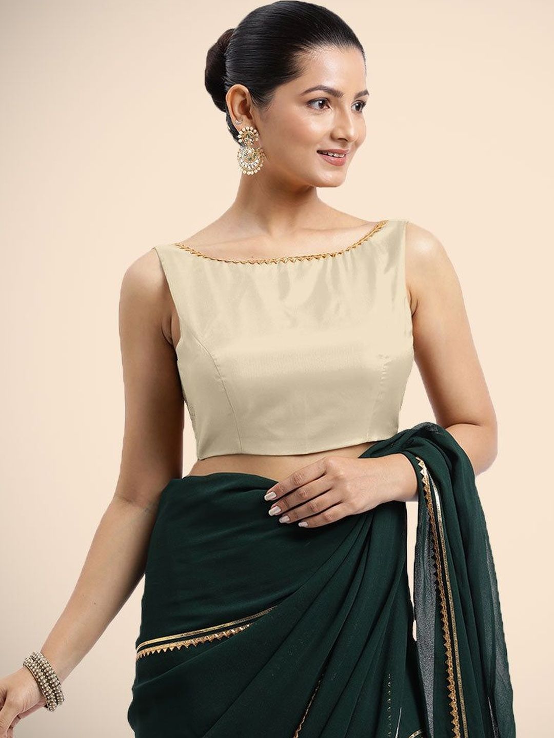 Binks Solid Saree Blouse-image-11