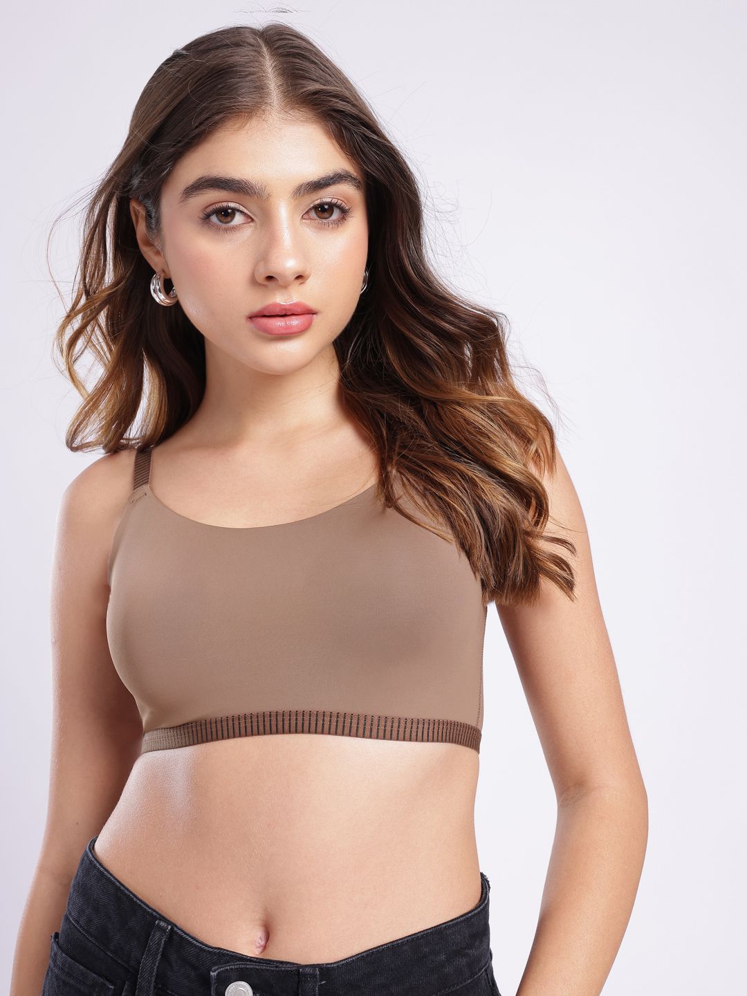 glitchez Solid Bra - Full Coverage Lightly Padded-image-42