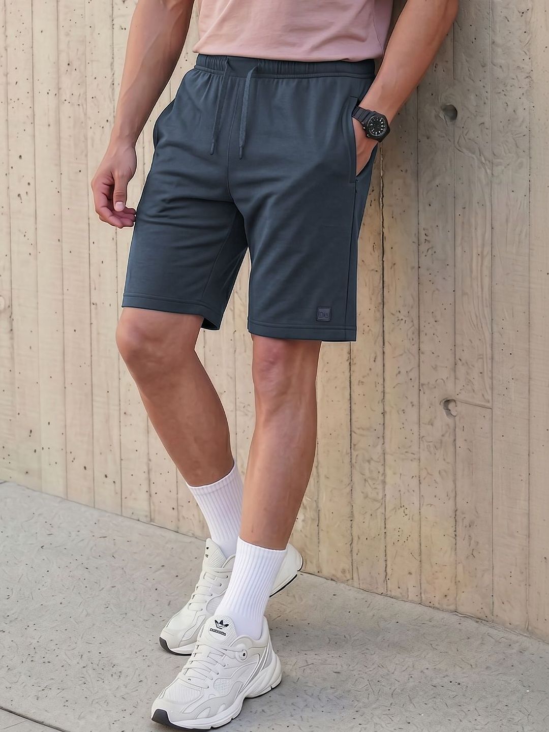 DAMENSCH Men Lightweight Soft Prima Jersey Knit Shorts-image-20