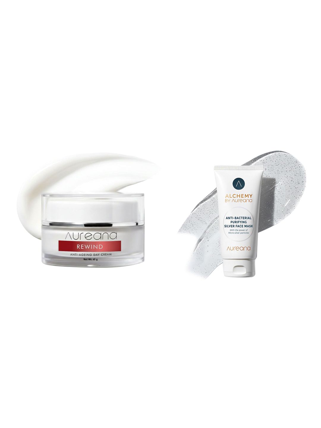Auric Beauty Pack Of 2 Rewind Anti-Ageing Face Cream & Face Mask-image-47