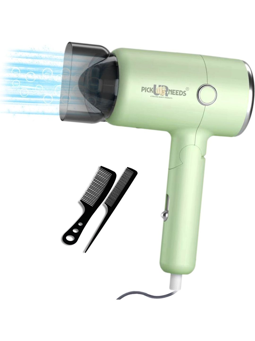 Pick Ur Needs Stylish Hair Dryer With Over Heat Protection 2000W - Green HD003-picture-10