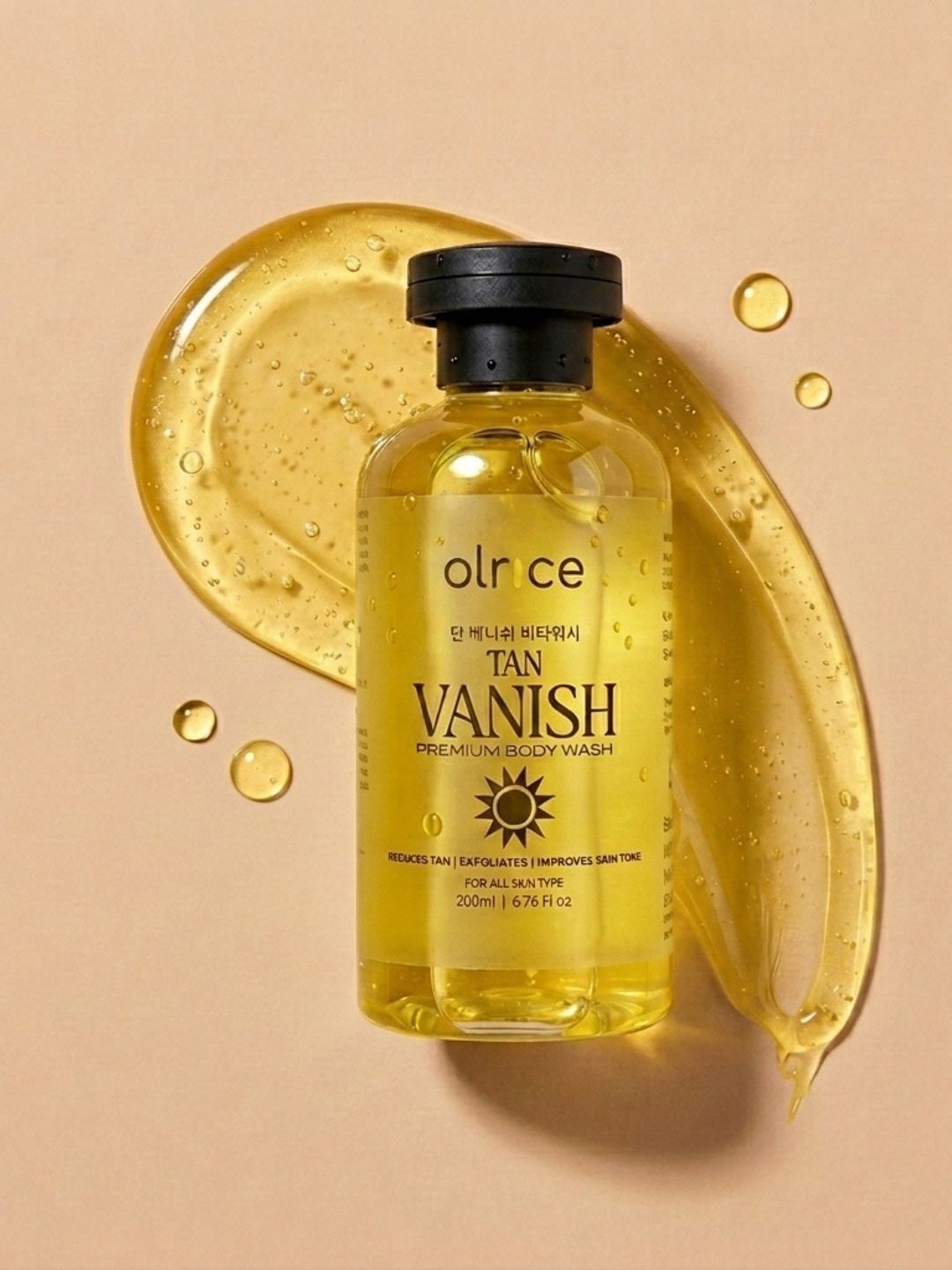 OLRICE Set Of 2 Tan Vanish & Kojic Acid Body Wash - 200 ml Each-image-6