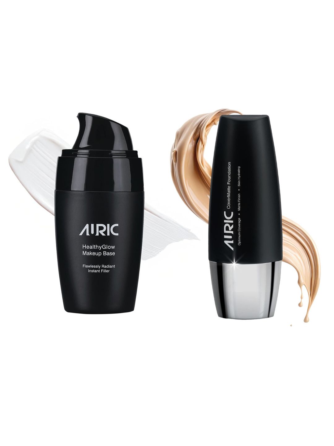 Auric Beauty Women Set of 2 Face Primer and Foundation-image-45