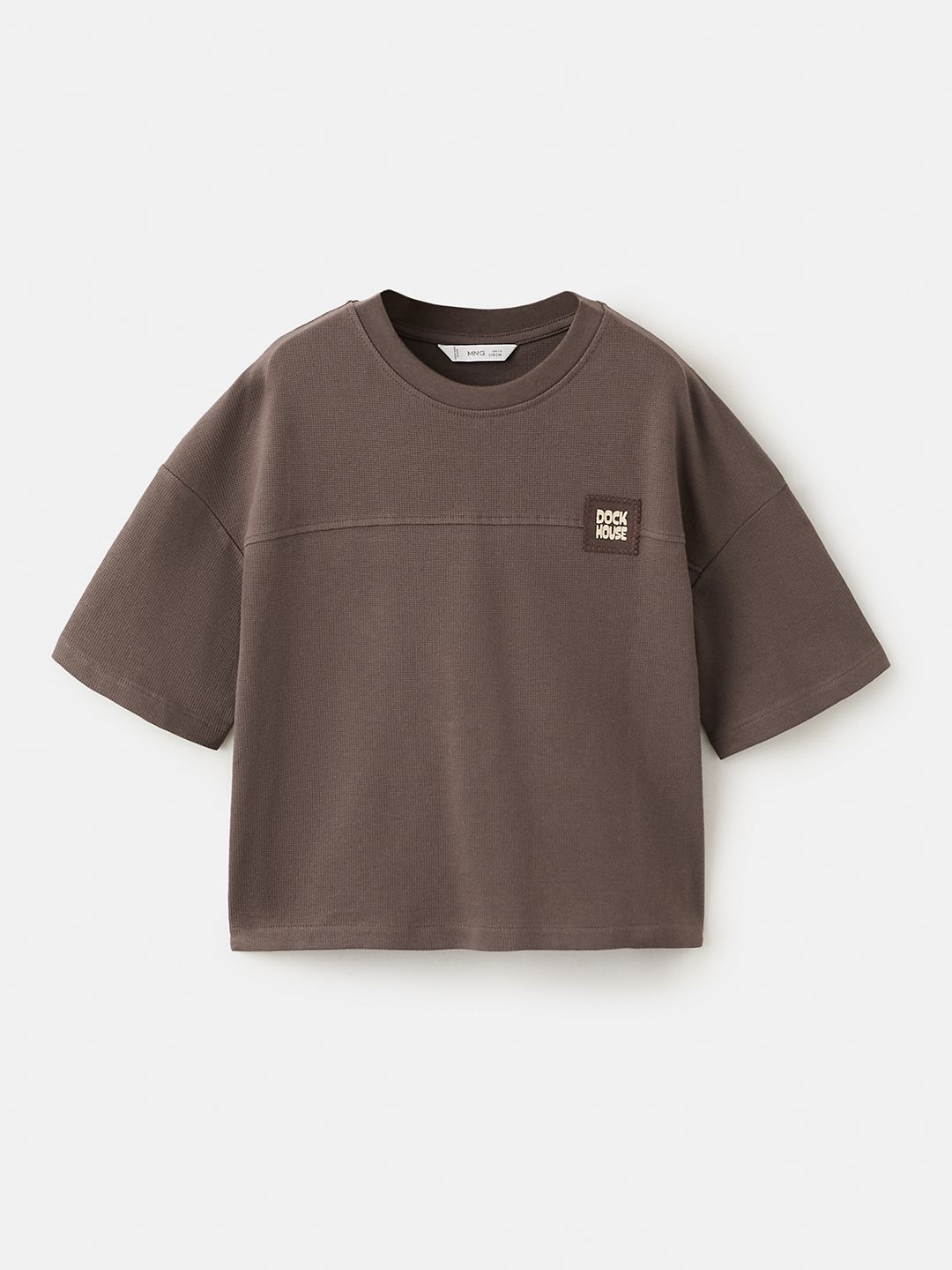 Mango Kids Boys Drop-Shoulder Sleeves T-shirt-picture-10