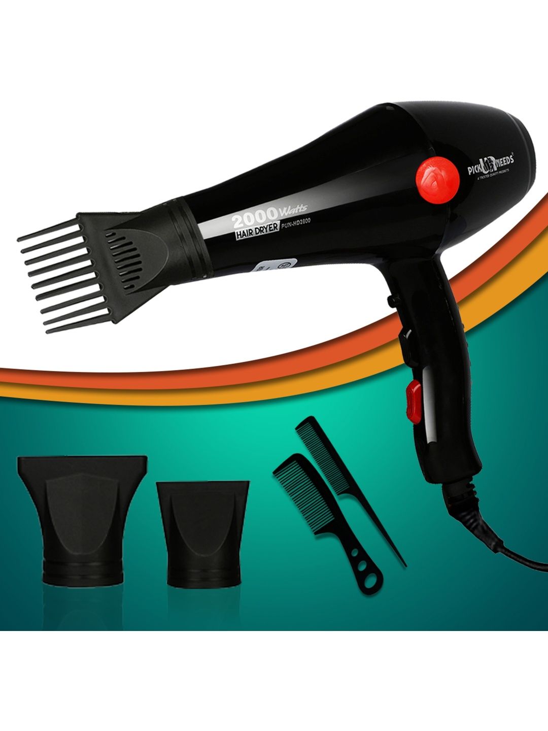Pick Ur Needs High Quality 2000W Hair Dryer - Pick2800 HD-picture-22