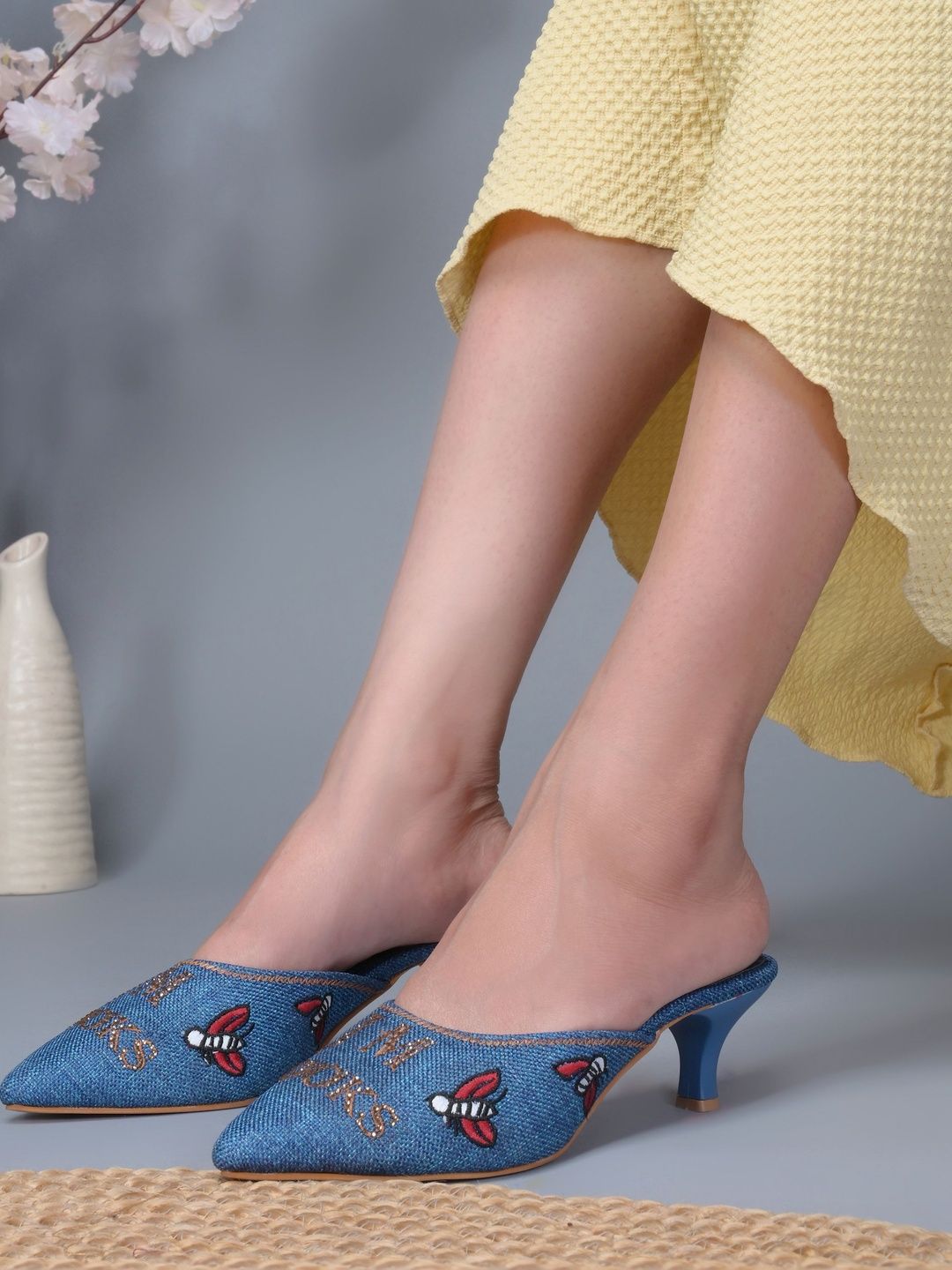 JM Looks Party Kitten Mules-picture-37