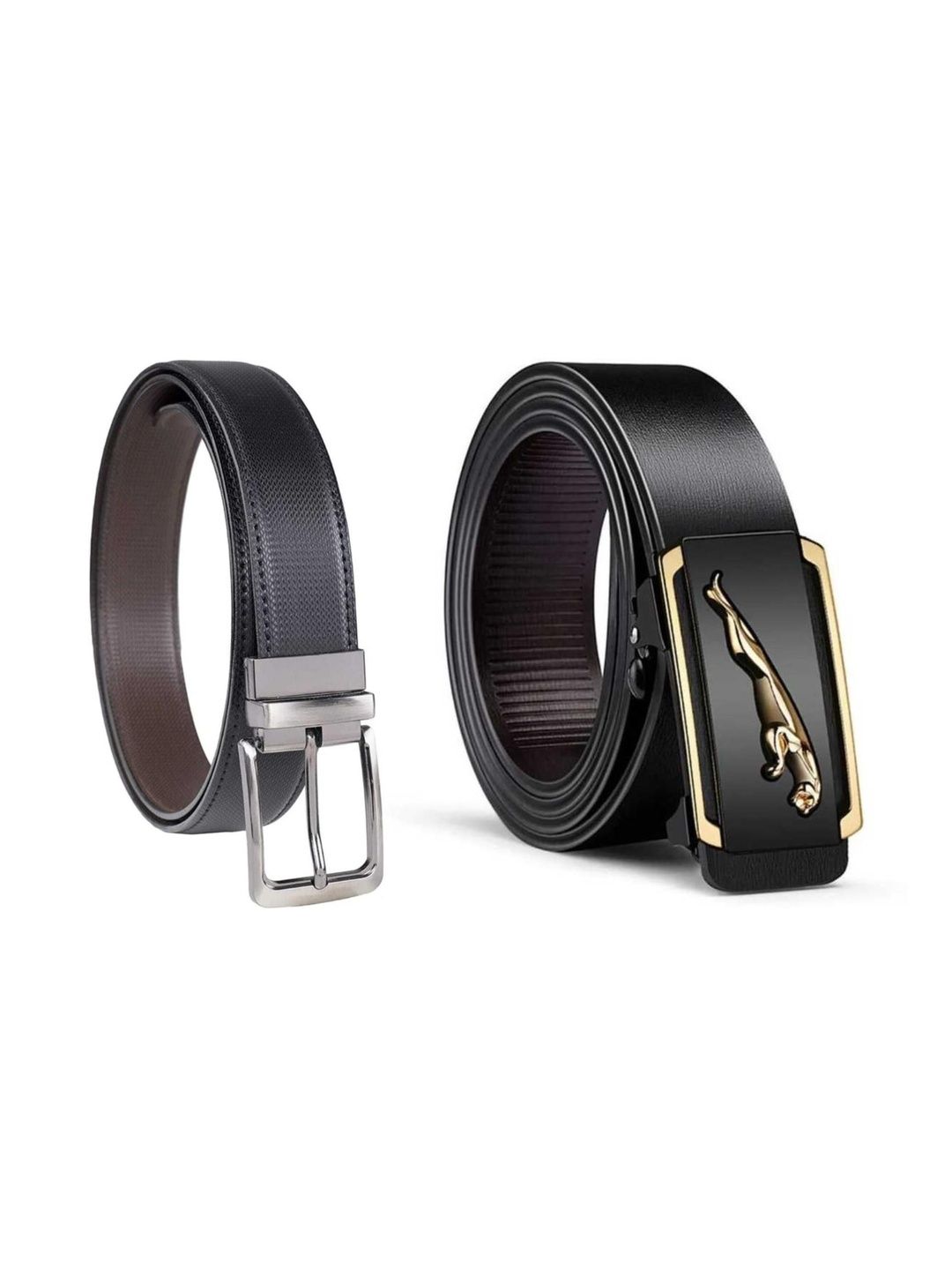 SS GLOSSY Men Textured 2 Leather Belt-picture-38