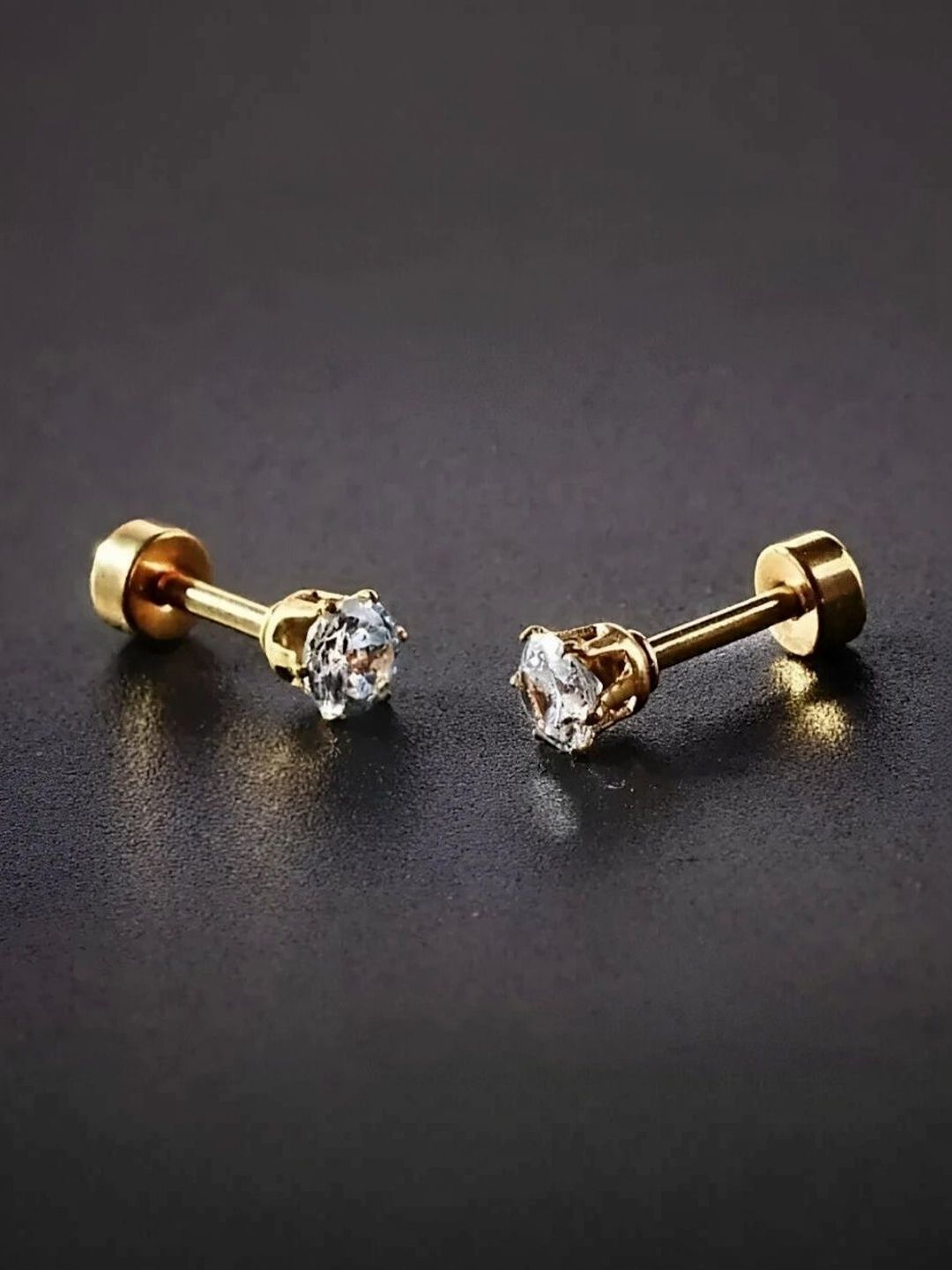 Aksha Collection Circular Studs Earrings-picture-10