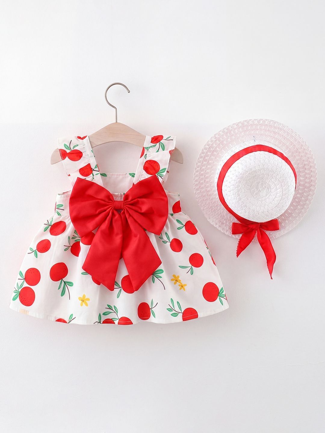 INCLUD Print Ruffled Sleeveless Dress-picture-36