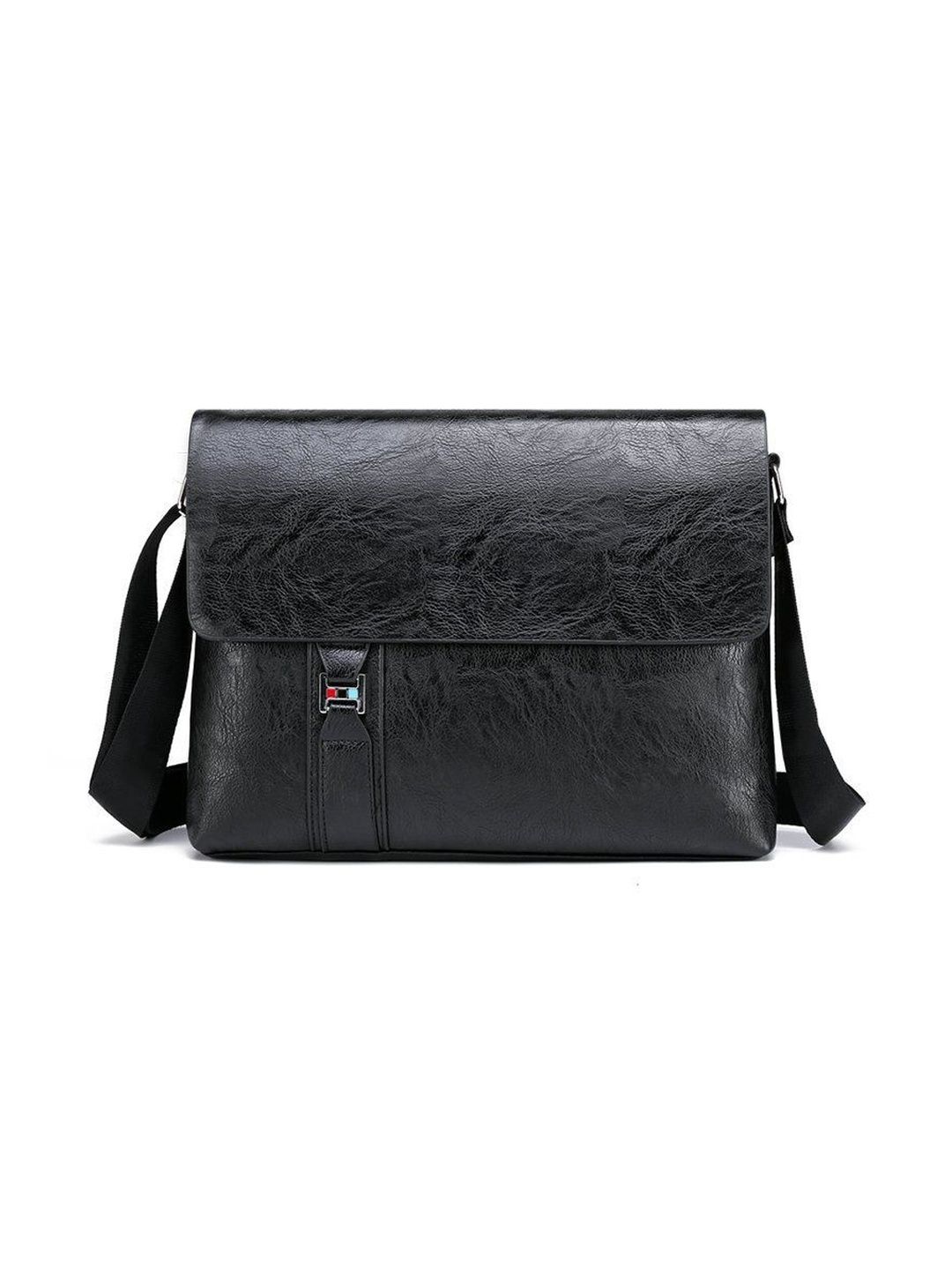 Mast & Harbour Men Textured Messenger Bag-picture-18