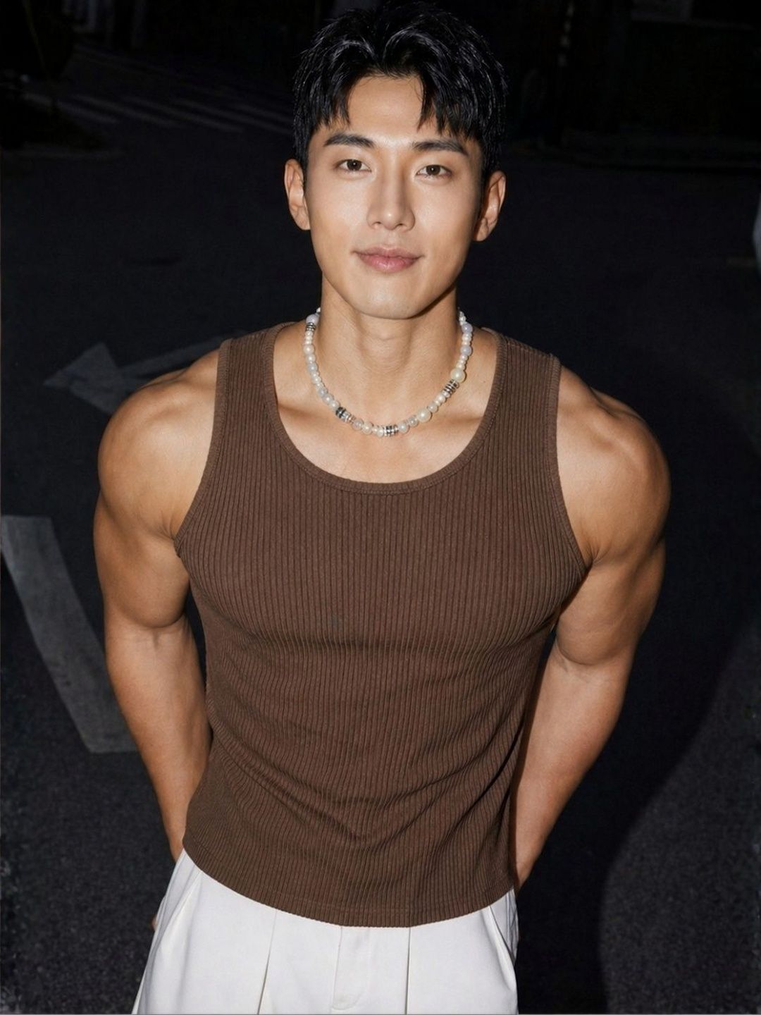 ROCKWELL Self Design Cotton Tank-picture-29
