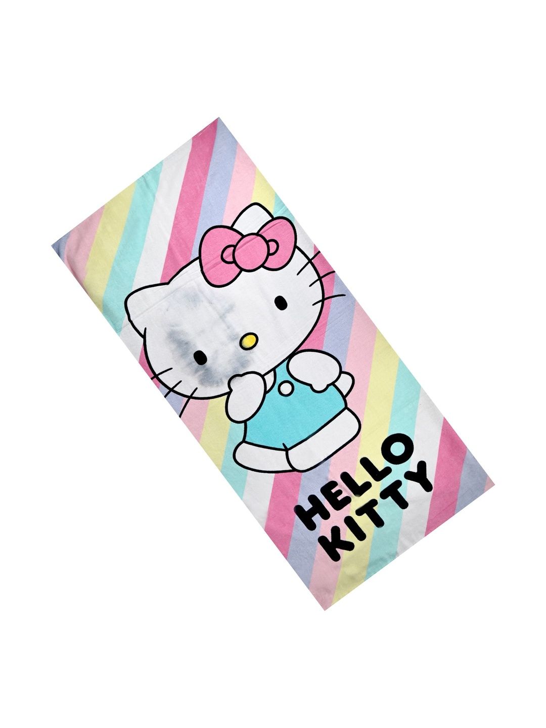 PRAKARTIK Blue & Multicoloured 1 Printed Cotton 350 GSM Bath Towel-image-41