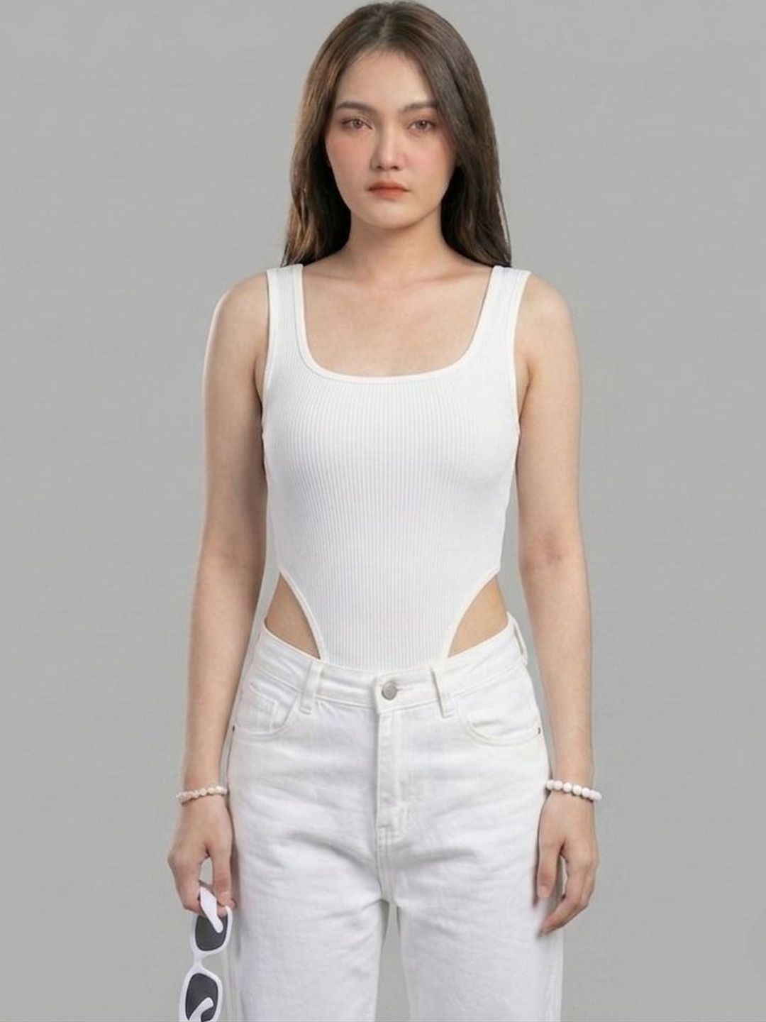 TRENDY ERA Square Neck Bodysuit-picture-50