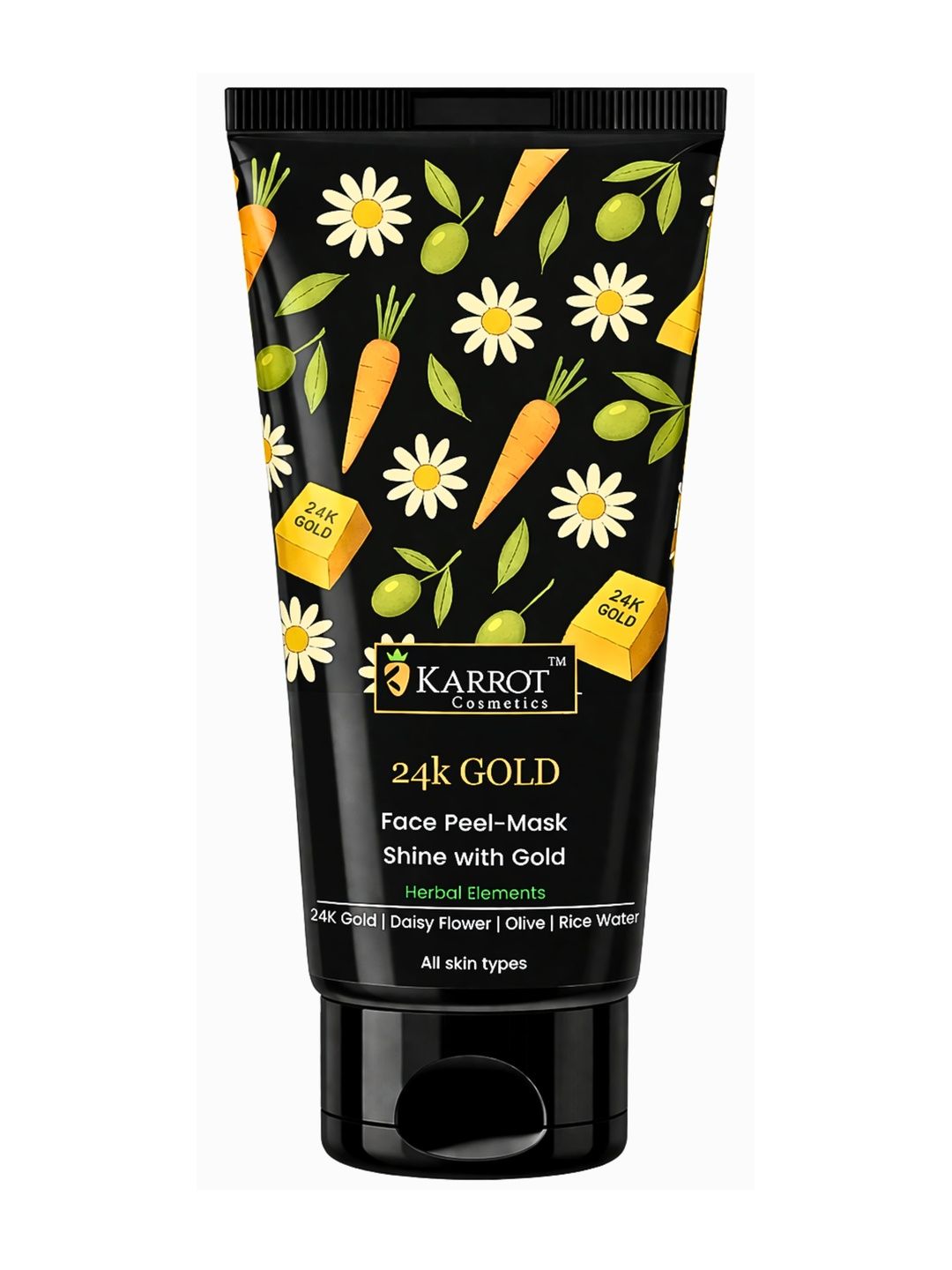 Karrot Cosmetics 24k Gold Face Peel Off Mask - 100 g-image-28
