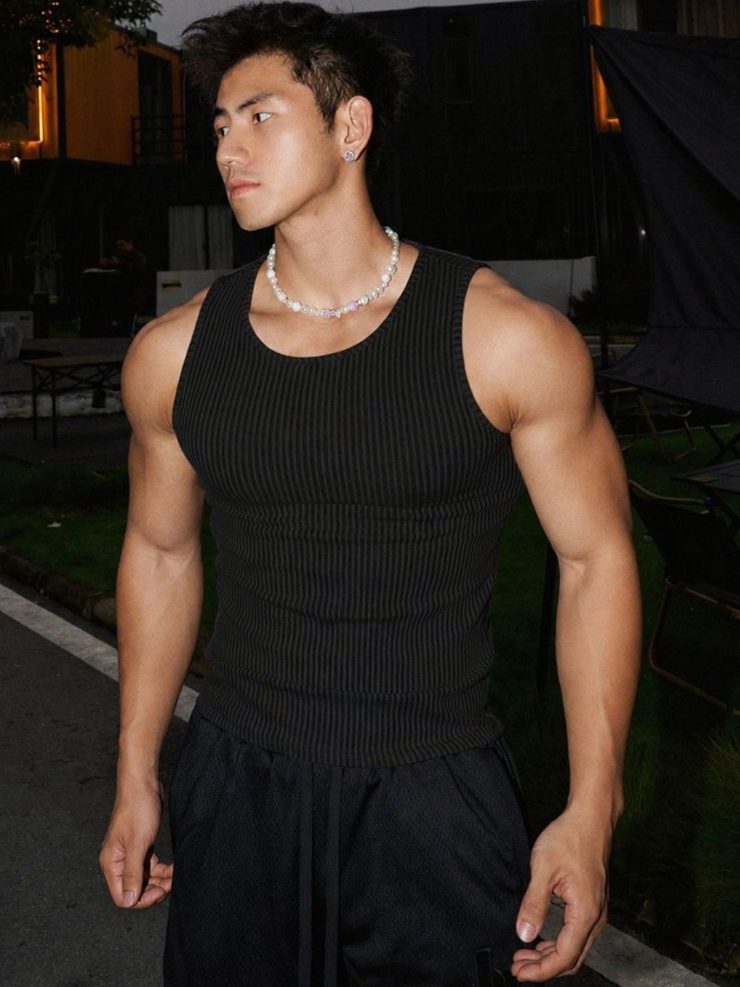 ROCKWELL Self Design Cotton Tank-picture-53