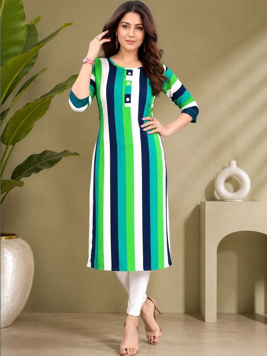 JANKHANA Women Printed Crepe Kurta-picture-48