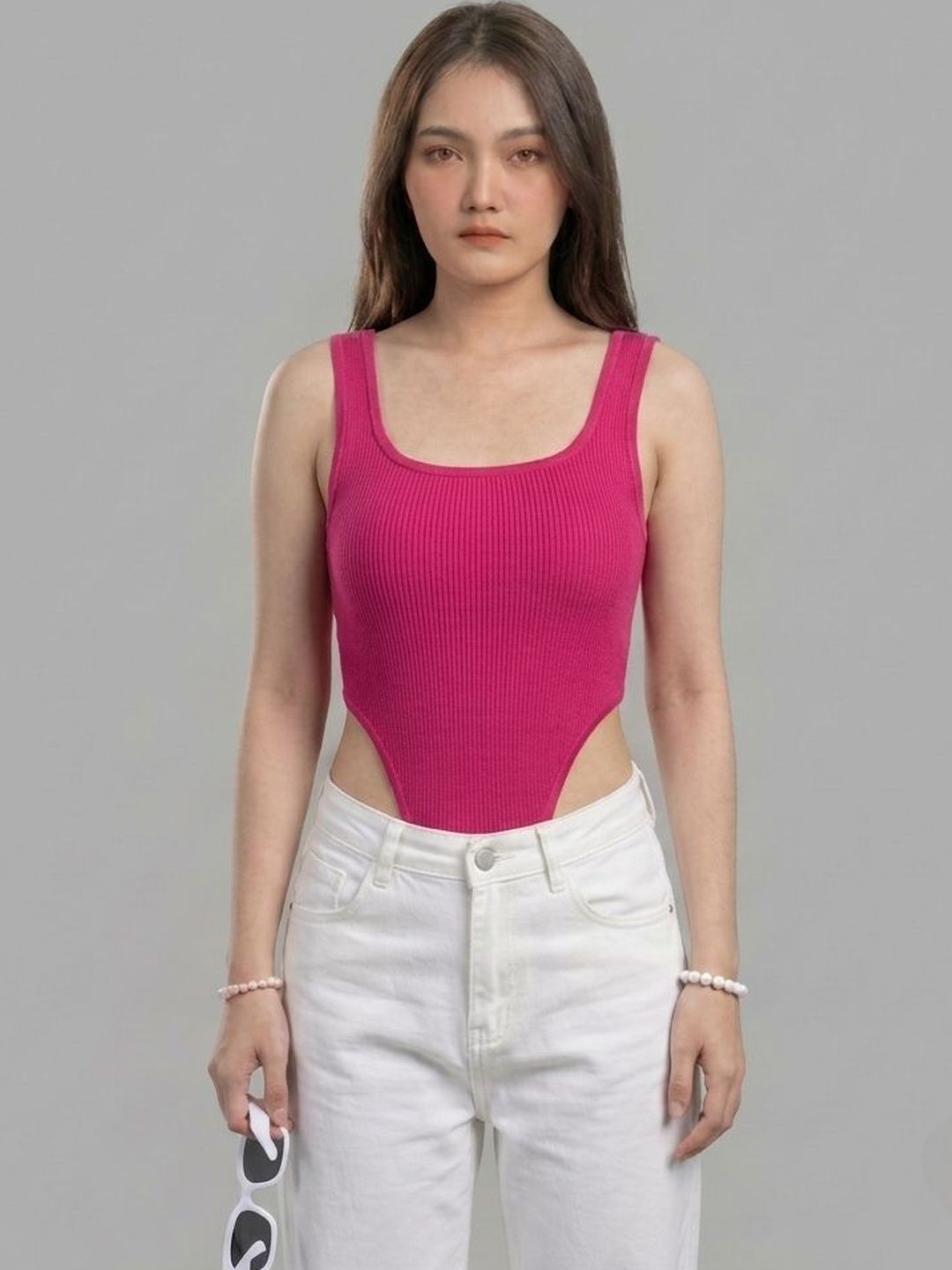 TRENDY ERA Square Neck Bodysuit-picture-35