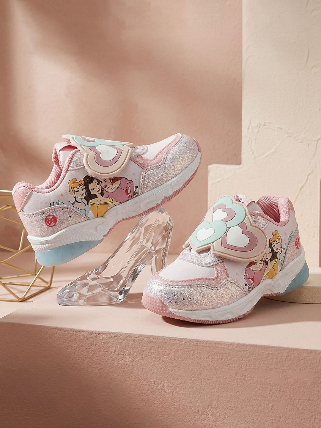 Bubblegummers Girls Disney Princess Printed Sneakers-picture-54