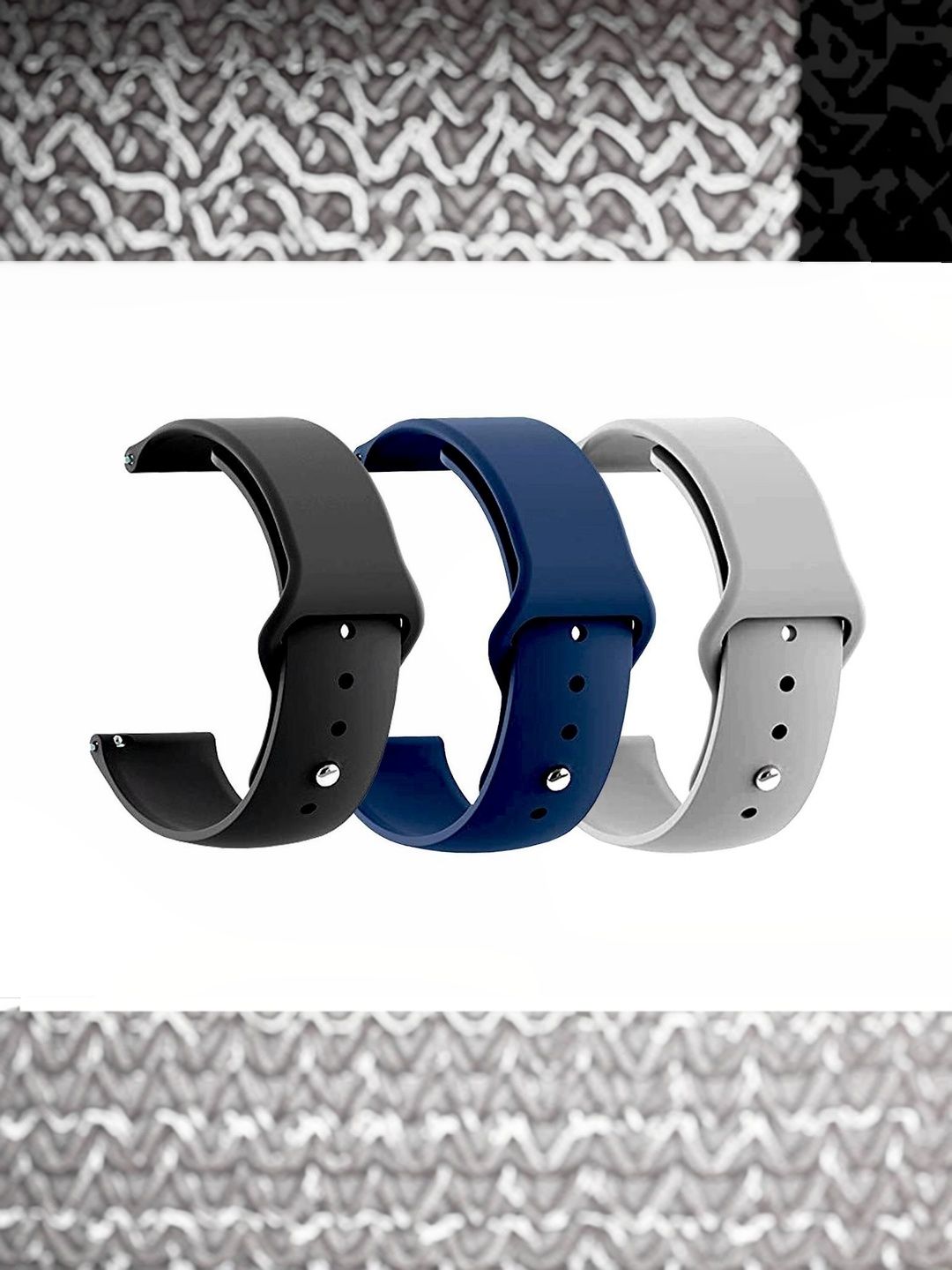 BLACK LOVIES Set Of 3 Pin & Tuck Watch Straps-image-15