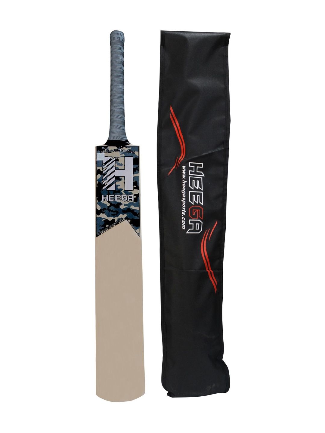 HEEGA Light Weight Cricket Bat With Cover-image-26