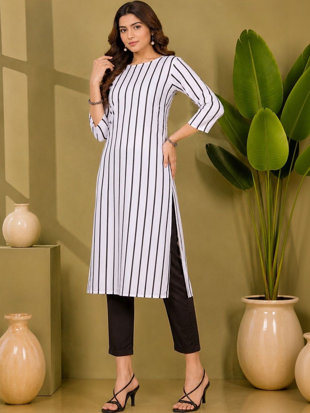 JANKHANA Women Printed Crepe Kurta-picture-13