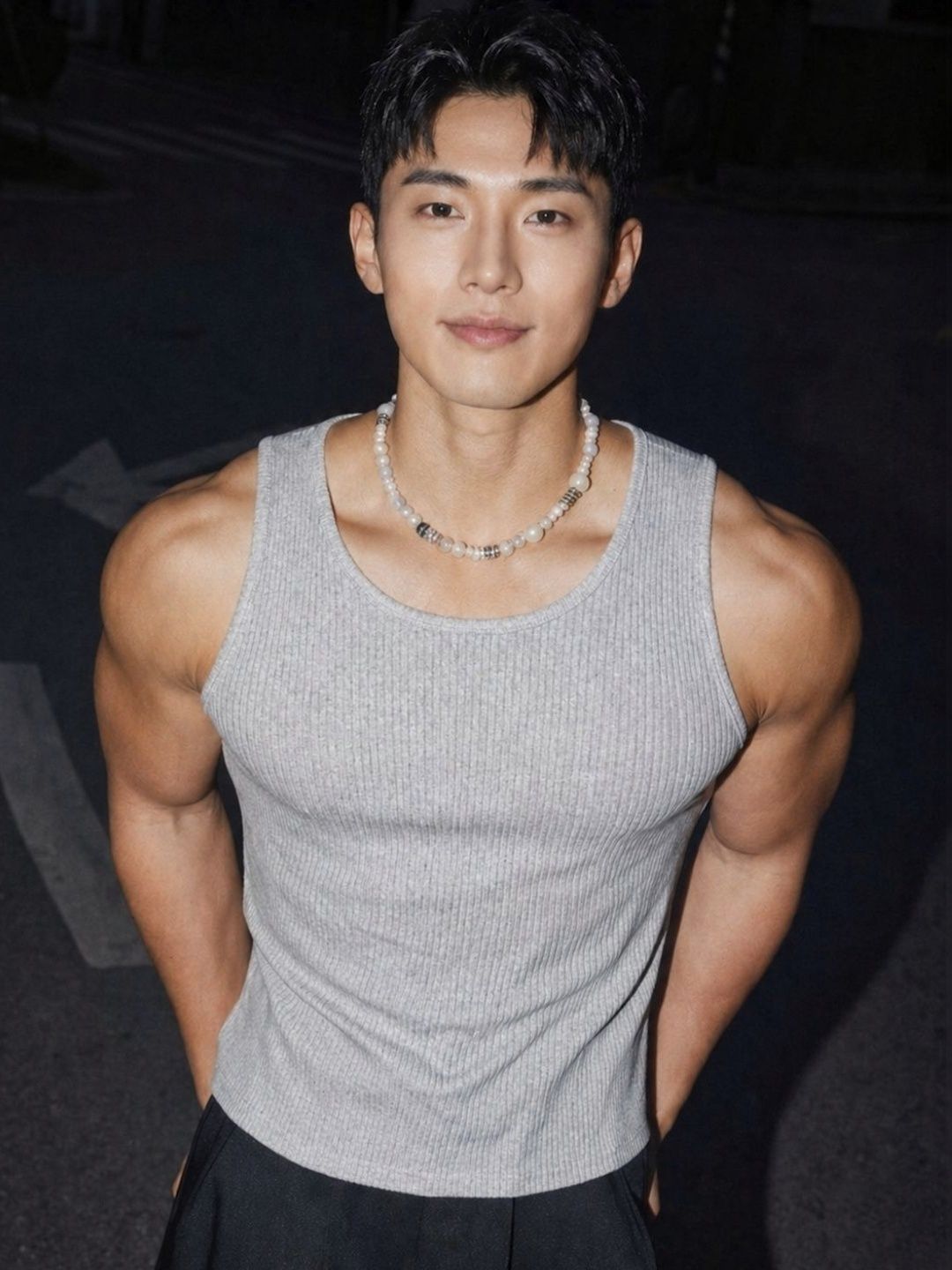ROCKWELL Self Design Cotton Tank-picture-28