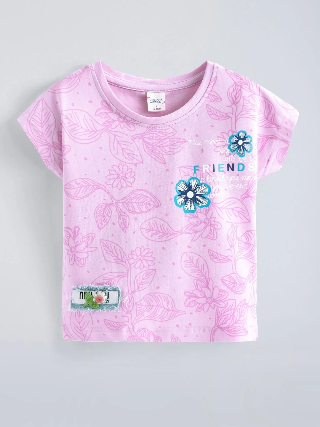 Hopscotch Girls Floral Floral T-shirt-image-6