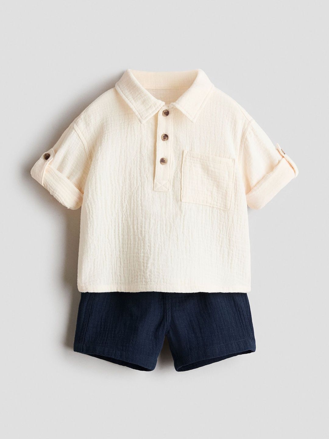 H&M Boys Shirt With Shorts Clothing Set-picture-20