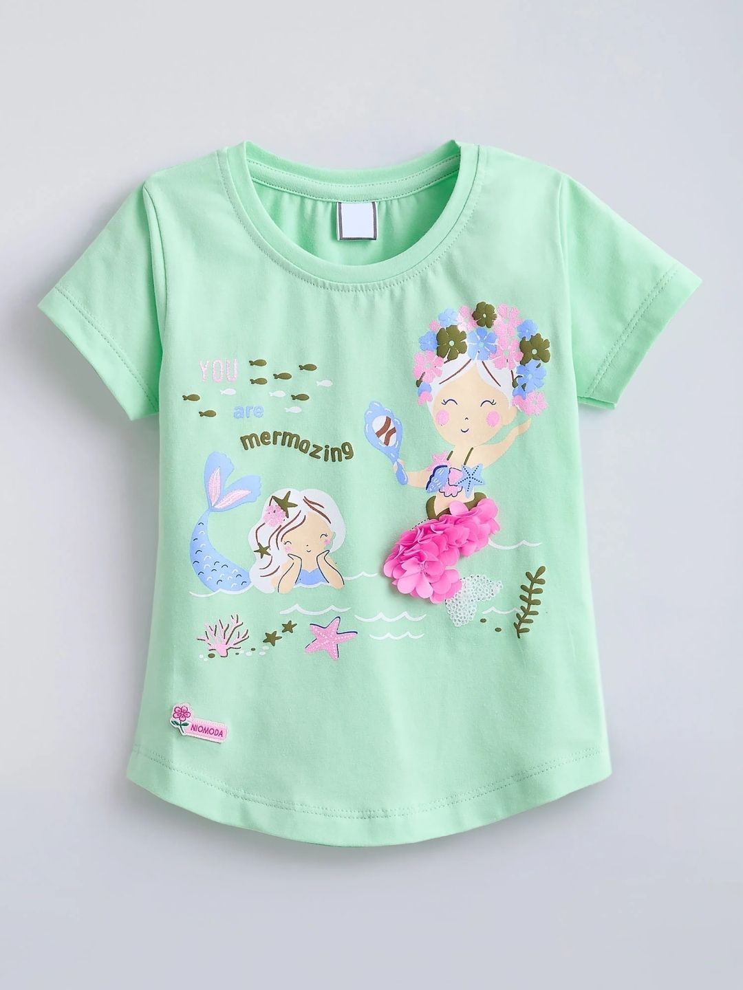 Hopscotch Girls Printed T-shirt-image-44