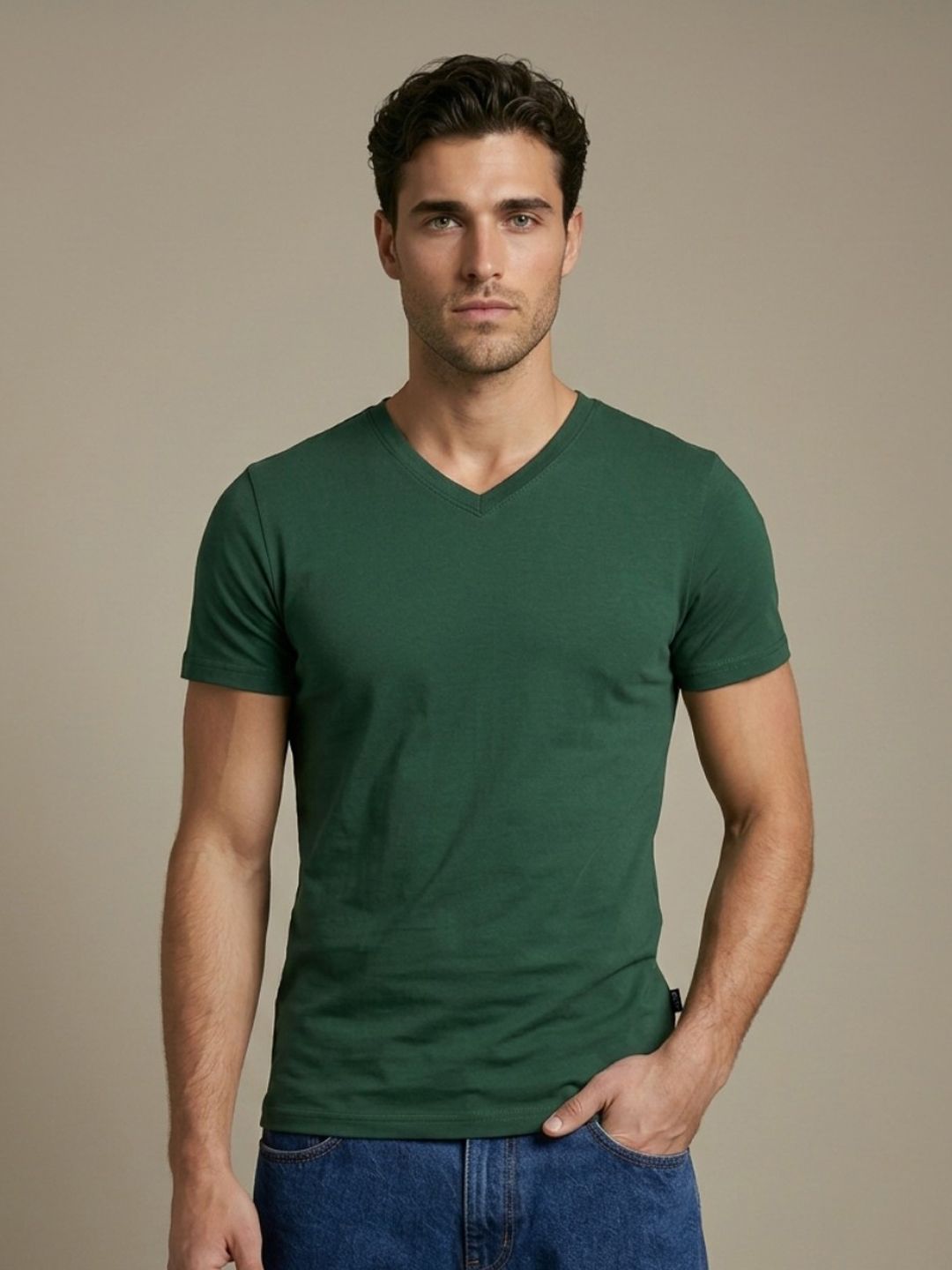glitchez V-Neck T-shirt-picture-17