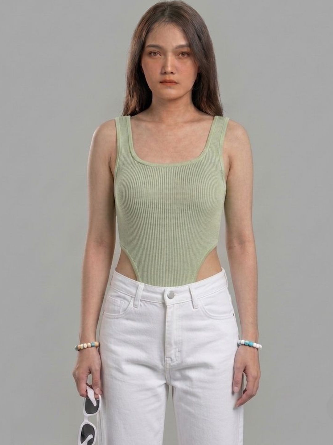TRENDY ERA Square Neck Bodysuit-picture-16