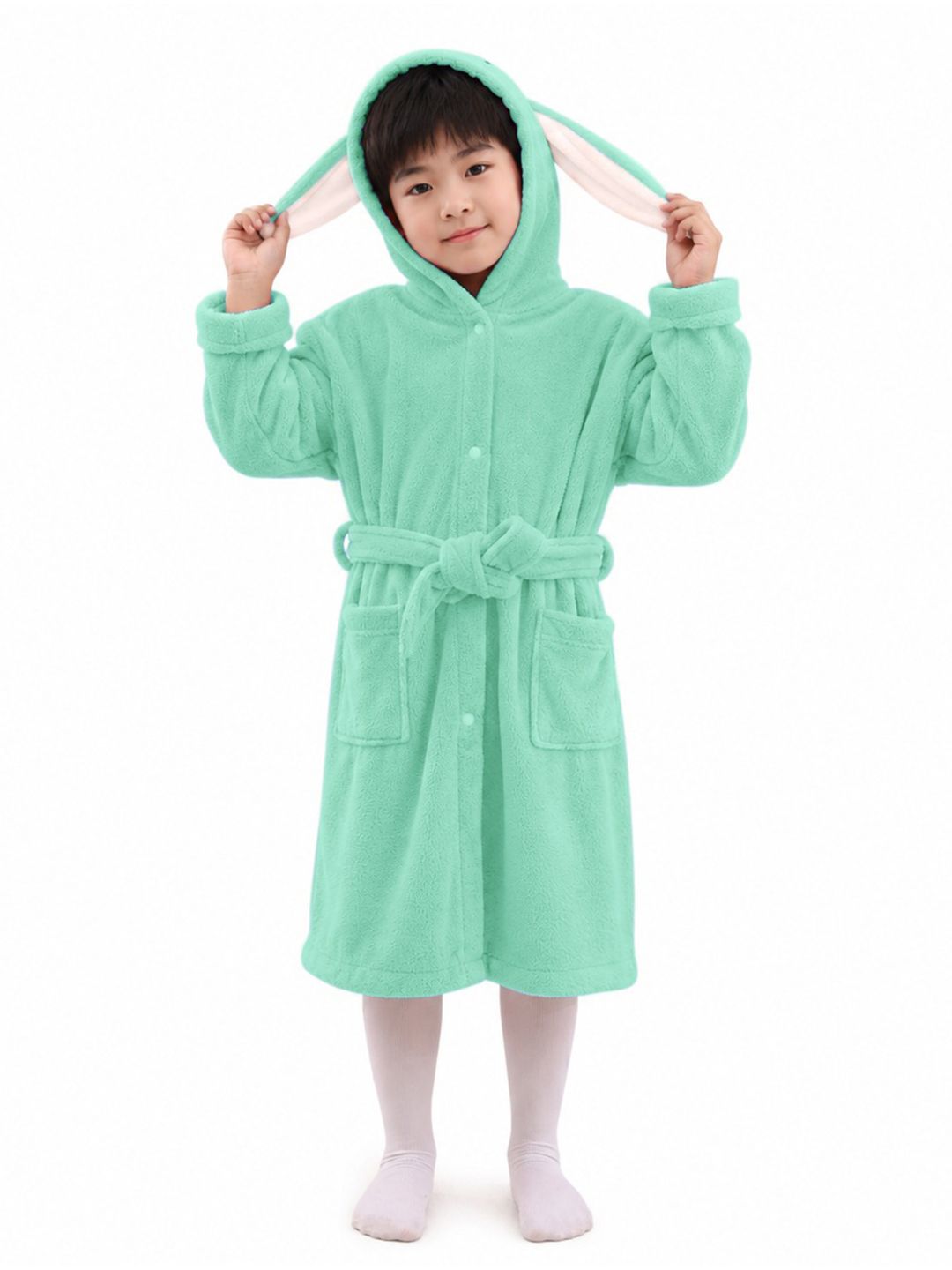 HOUSSE Kids Hooded Bath Robe & Wraps-image-41