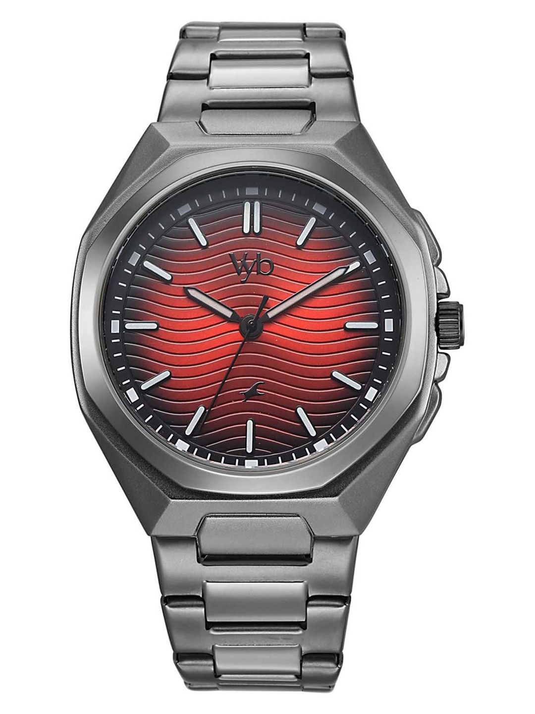 Fastrack Men Vyb Quest Quartz Red Gradient Dial Watch - FV30054QM01W-image-21