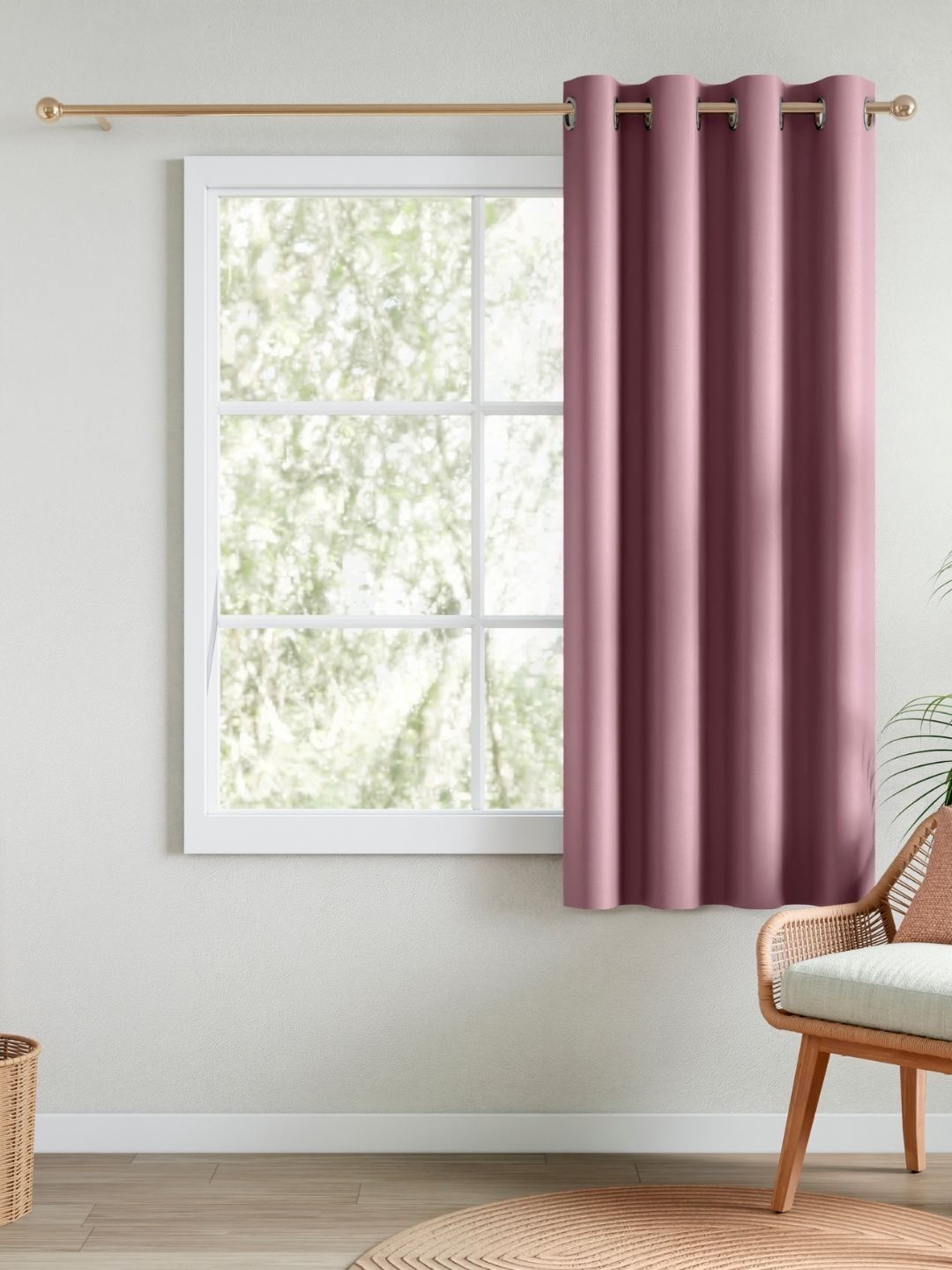 RIVERMOOR Red Set of 2 Black Out Window Curtain-image-31