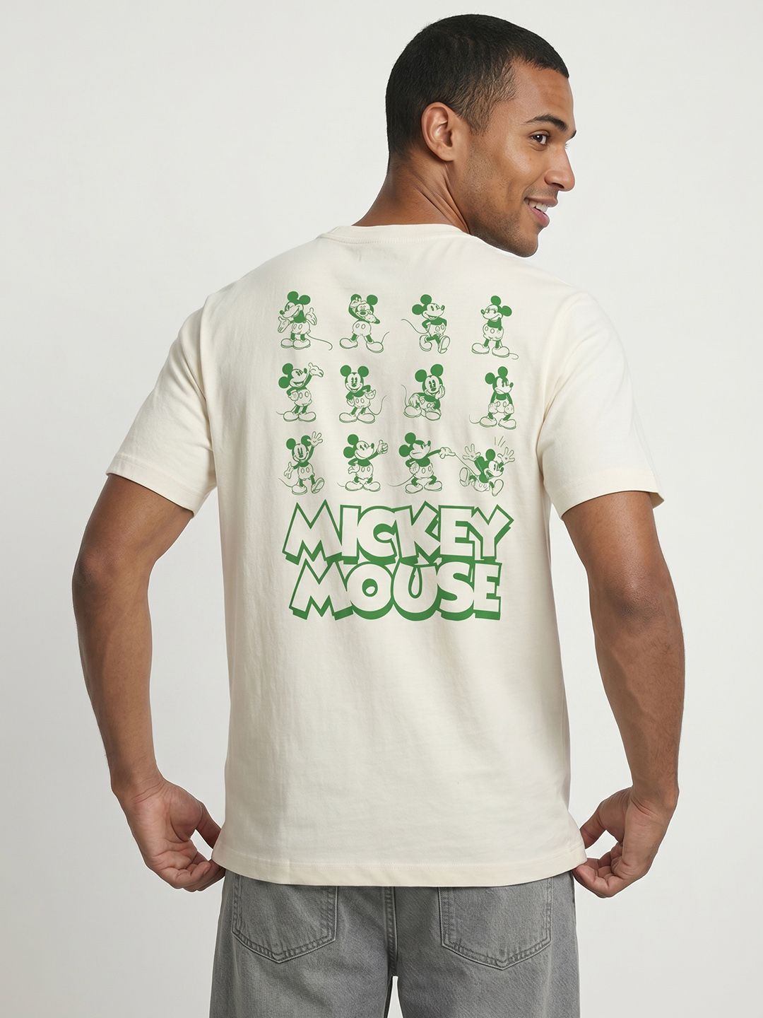 glitchez Mickey Mouse Printed Relaxed Fit T-shirt-picture-39