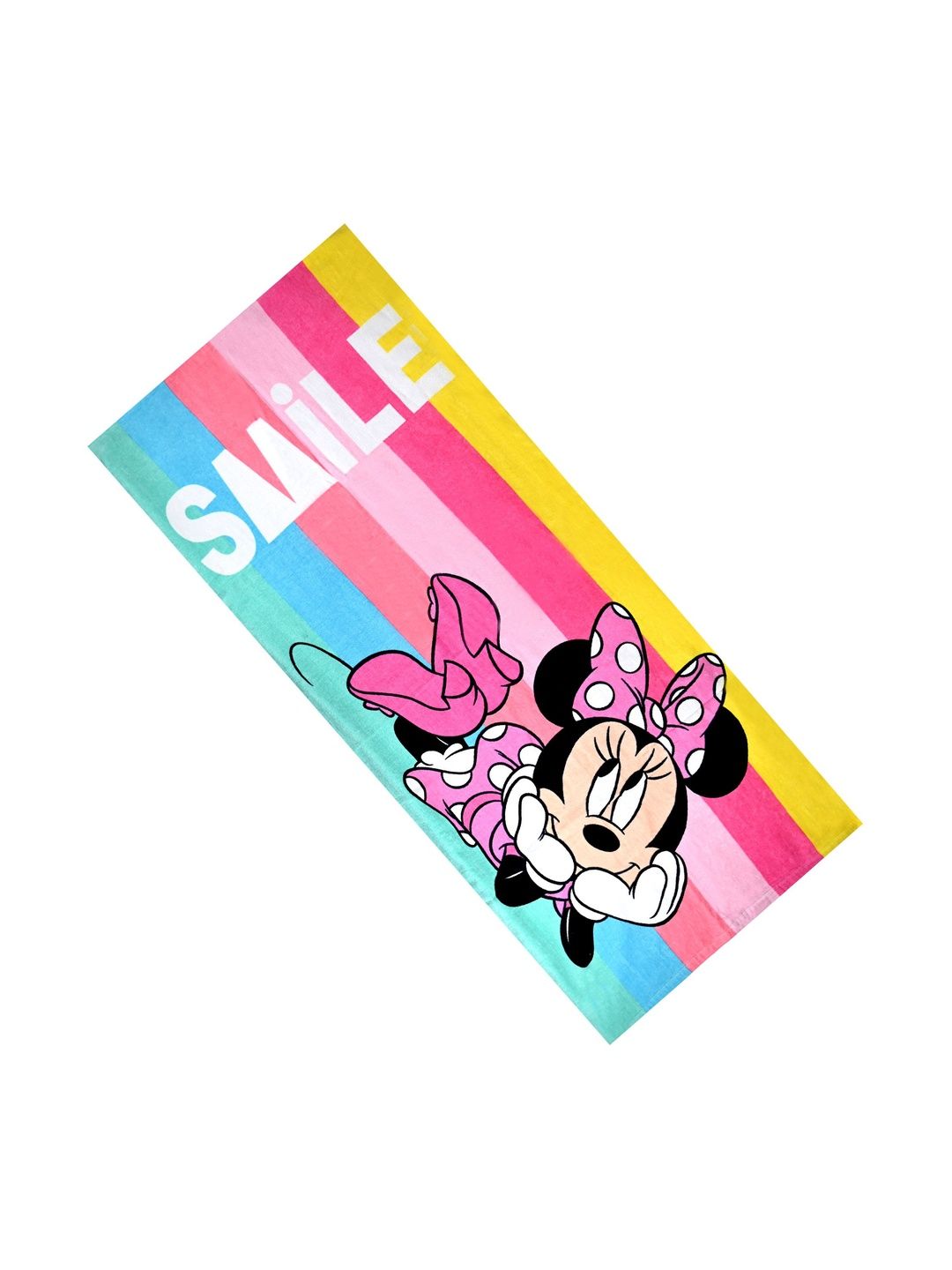 PRAKARTIK Pink & Multicoloured 1 Printed Cotton 350 GSM Bath Towel-image-24