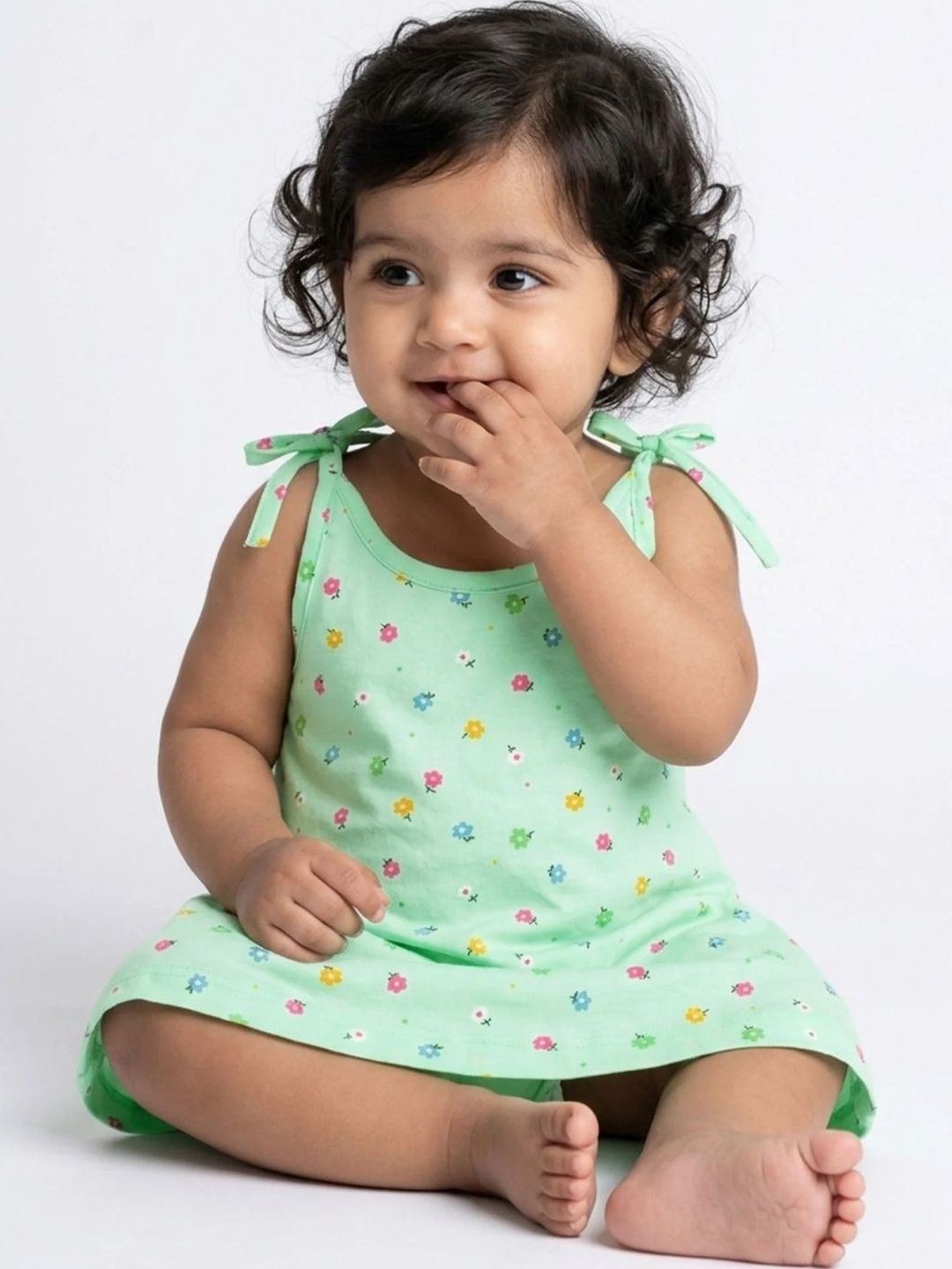 Hopscotch Floral Print Dress-picture-24