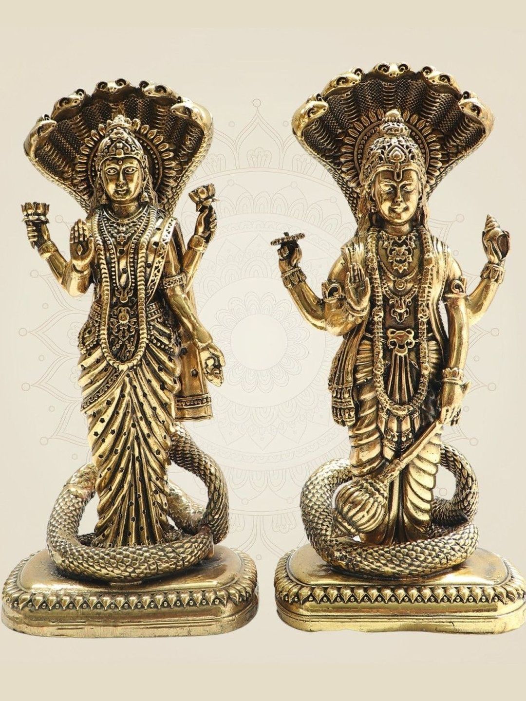 Luxeartisanship Gold-Toned Religious Idol Showpiece-picture-11