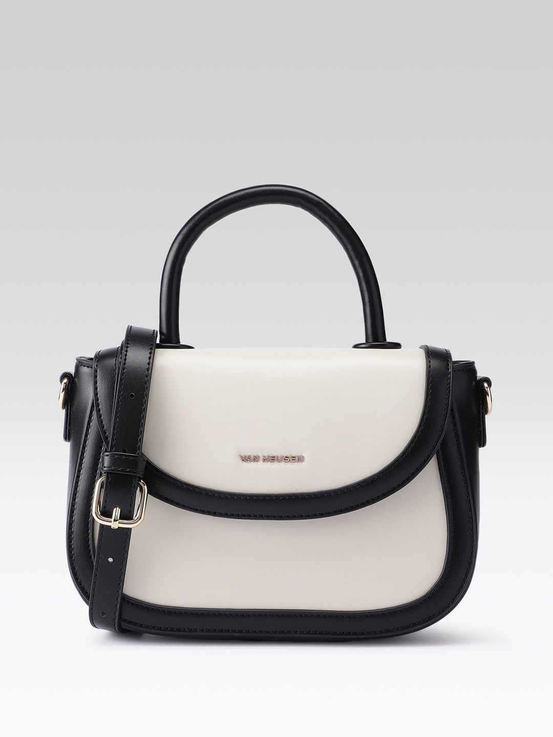 Van Heusen Colourblocked Structured Satchel-picture-23