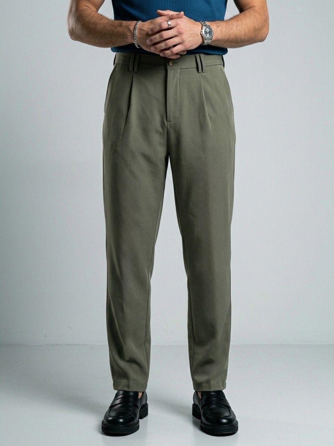 OvrWrk Men Pleated Trousers-picture-14