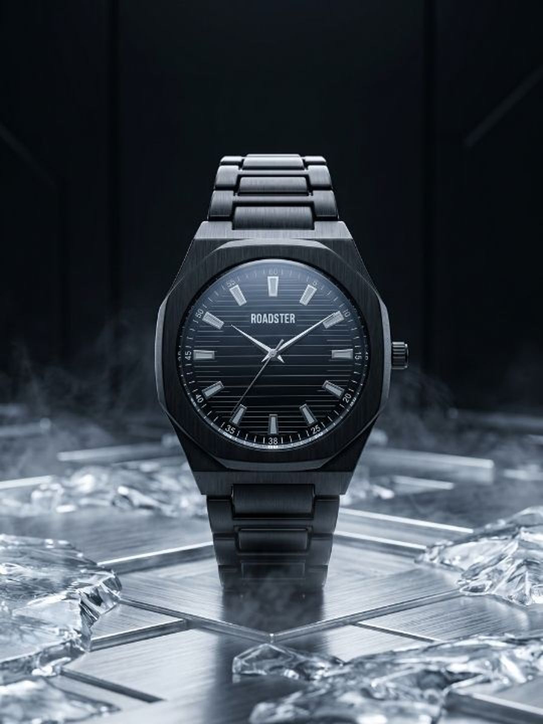The Roadster Lifestyle Co Men Analog Stainless Steel Date Case Watch-picture-18