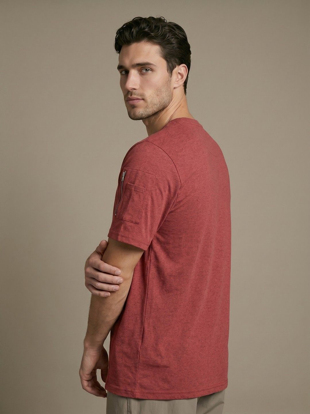 glitchez Round Neck Knitted T-shirt-picture-14