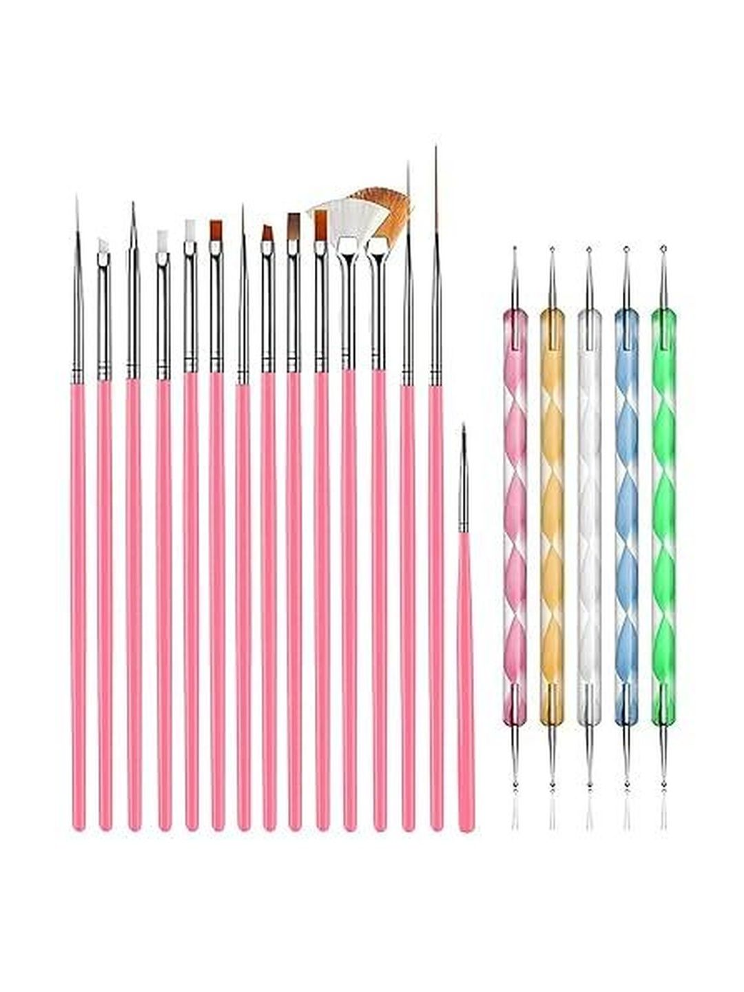 Kira Set Of 20 Nail Art Brush Set-picture-34