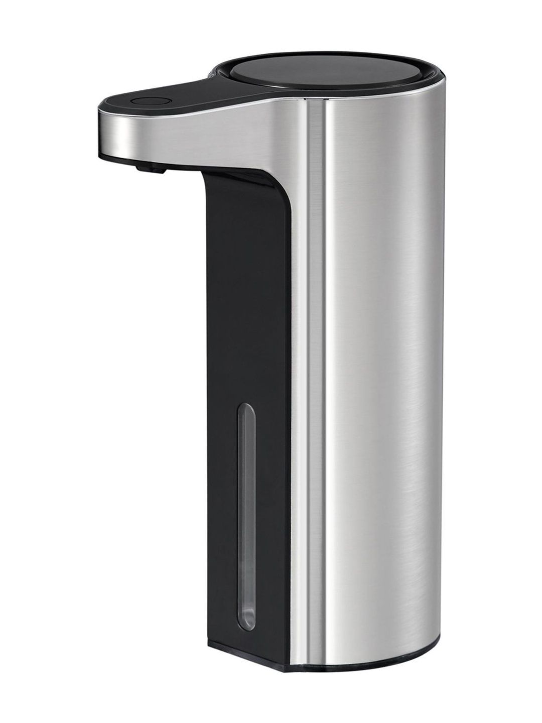OBSESSIONS Gunmetal-Toned & Silver-Toned Solid Plastic Soap Dispenser-picture-16