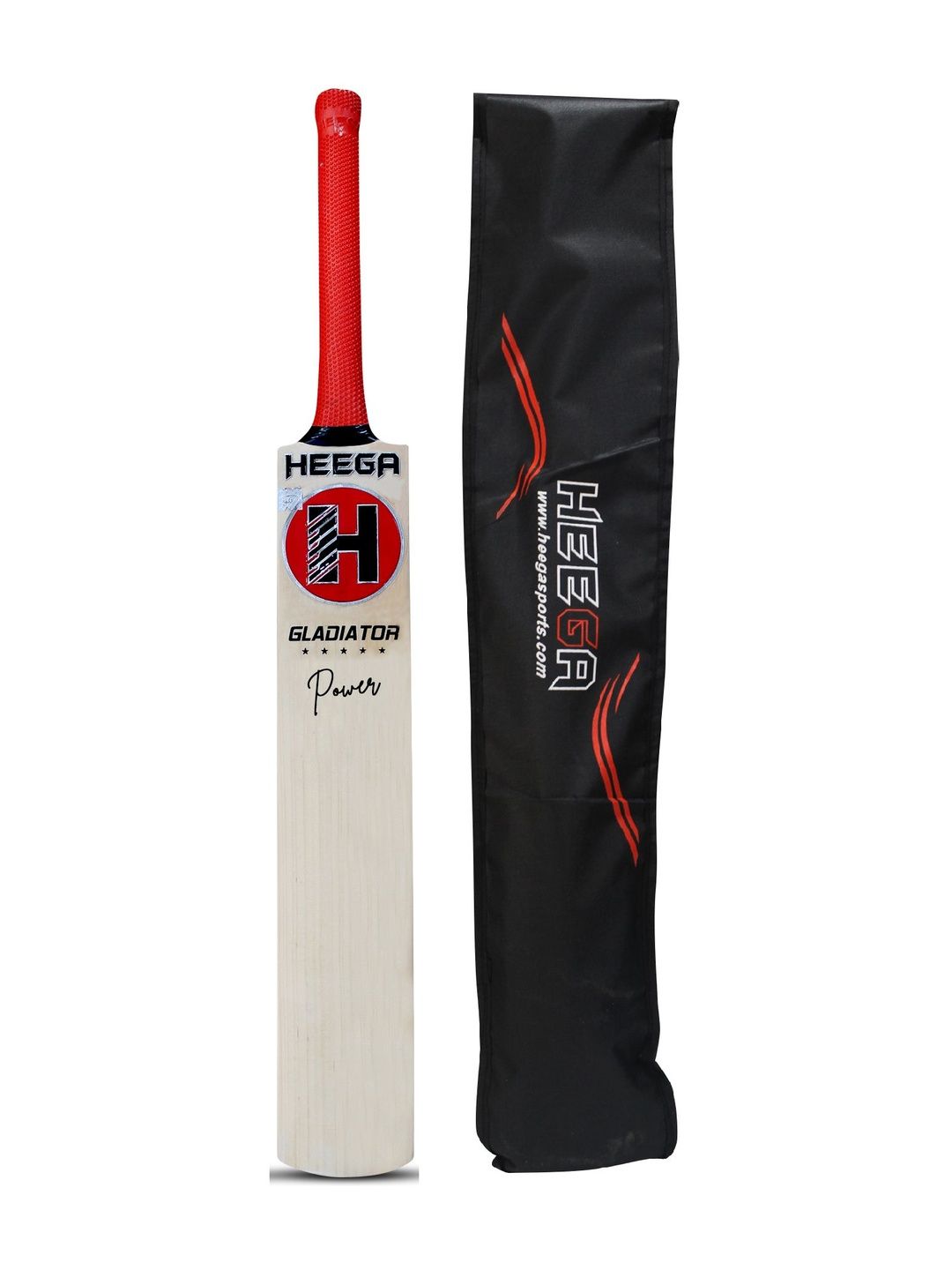 HEEGA Beginner Gladiator Power Kashmir Willow - SH Cricket Bats-picture-42