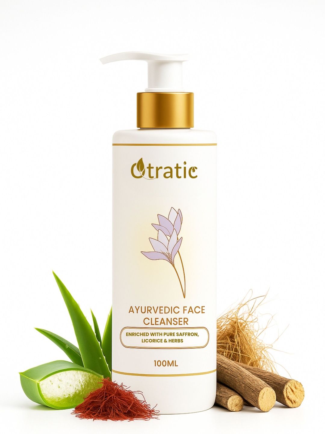 OTRATIC Ayurvedic Face Cleanser With Aloe Vera - 100 ml-picture-19