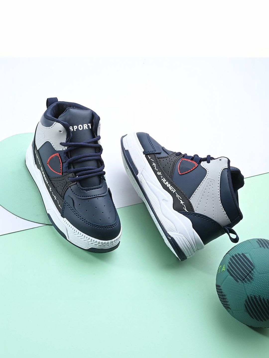 BAESD Boys Colourblocked Sneakers-picture-17
