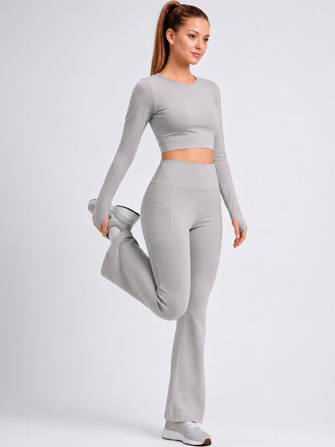 POOJARAN SAREE Round Neck Tracksuits-picture-42