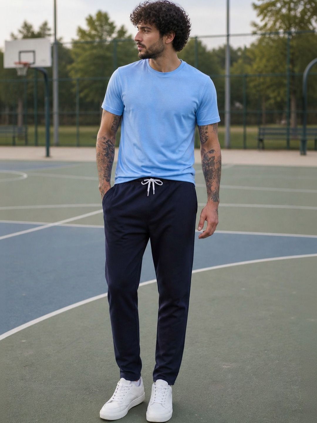 MaverIQ Men Regular Fit Training Track Pants-picture-25